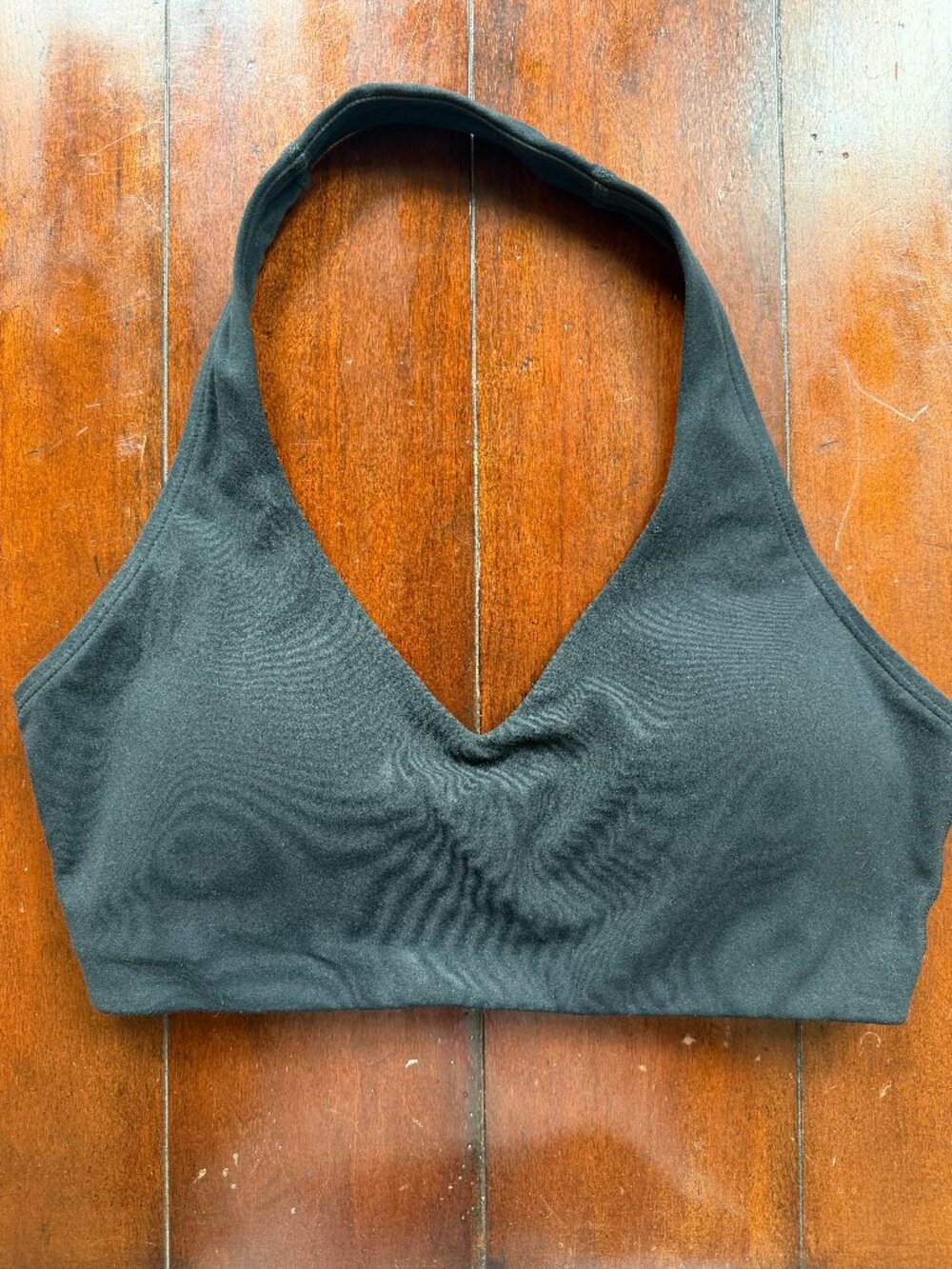 Ingia Black Halter Sports Bra Size Small Yoga Pilates Dance - Picture 1 of 5
